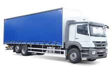 Car Hire Norwich - 26 Tonne Curtain Side Truck - Truck hire Norwich